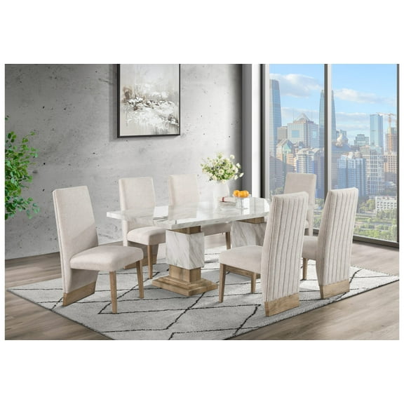 D12 BEIGE NATURAL DINING CHAIR