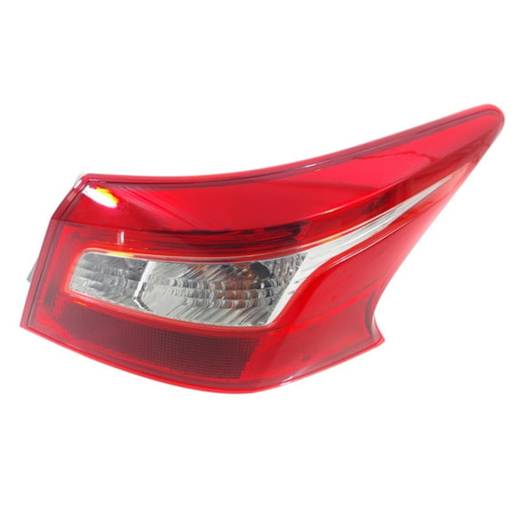 For Nissan Sentra 2016 2017 2018 2019 Tail Light Assembly Passenger Side | Outer | CAPA Certified | Clear/Red Lens | Replacement For NI2805108, NI2805108C | 265503YU0A