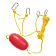 thumbnail image 1 of Flotador para Kayak, ancla de , bola de flotabilidad, cuerda de nailon, y anillos de acero, de cuerda de remolque de cuerda de 33 Baoblaze Cuerda de remolque para kayak, 1 of 8