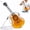 1pcs violin-shaped beer bottle, variant on Funny Violin-Shaped Beer Bottle, Unique Guitar Shaped Beer Bottle with Straw and Strap, Large Capacity Transparent Beercup, Guitar Design Sparkles Conversation, Easy Sipping While Dancing (2pcs)