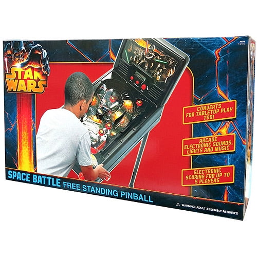 star wars free standing pinball machine