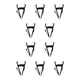 thumbnail image 1 of Soidarity Calibrador de pliegues cutáneos portátil para hombres y mujeres, unidades dobles atléticas, probador Manual de grasa corporal Negro 10piezas, 1 of 3