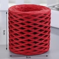thumbnail image 7 of 200M/Roll Raffia Paper Ribbon Ornament Recyclable Durable for Weaving Gift Wrapping Projects Valentines Party Festival Red, 7 of 7
