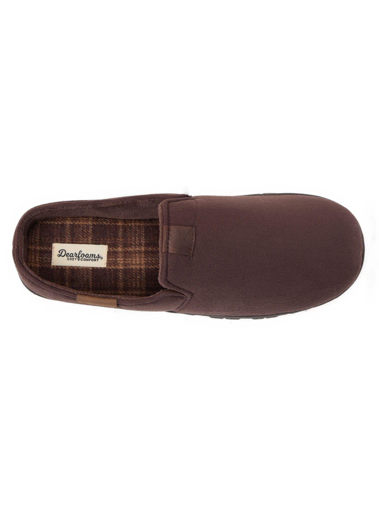 Dearfoams Cozy Comfort Men's Shaped Tab Clog Slippers