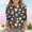 A Multicolor, variant on ITSAME Girls T-Shirts(3-13T), Round Neck Easter Egg Print 3/4 Sleeve Festival Fashion Casual Tees Multicolor