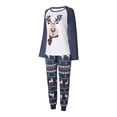 thumbnail image 4 of Awdenio Parent-child Warm Christmas Set Printed Home Wear Pajamas Two-piece Kid Set, 4 of 6