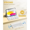 thumbnail image 3 of Funda con teclado MoKo para iPad 11.ª generación, 11 pulgadas, 2025, con lápiz, 3 of 8