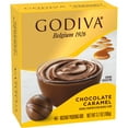 Godiva Chocolate Caramel Instant Pudding Mix, 3.7 oz Box