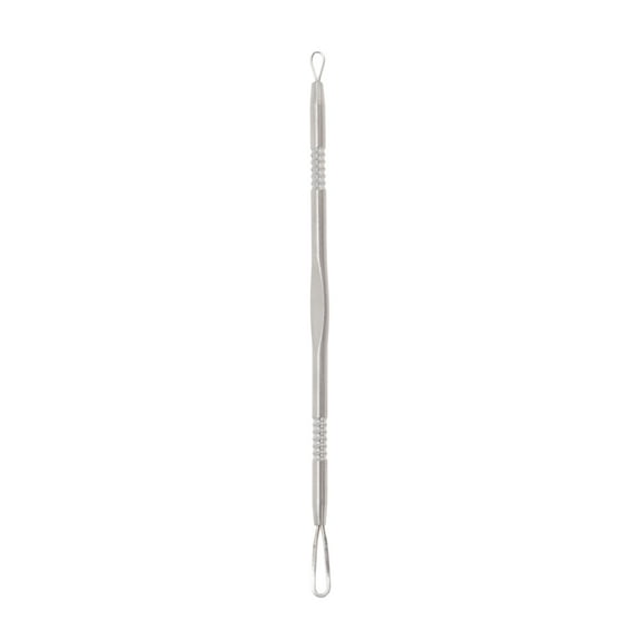 Unique Bargains 1 Pc Facial Pimple Extractor 5.31" Silver Tone