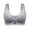 Gray, variant on Levmjia Front Close Bras For Women Seamless Wirefree Adjustable Straps Front Closure Support Breathable Shaping Sleep Comfort Sports Home Bralette 32-40B/C/D 1-Pack