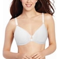 thumbnail image 2 of Bali Comfort Revolution Front Close Shaping Underwire Bra White Tailored 36C Women's, 2 of 7