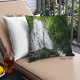 thumbnail image 1 of Ahgly Company Earth Waterfall Oreiller de Jet Extérieur 18 Pouces par 18 Pouces, 1 of 6