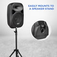 thumbnail image 4 of LyxPro 8'' Active PA Rechargeable Battery Loudspeaker, Bluetooth, MP3, USB - Black, 4 of 7