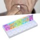 thumbnail image 4 of Organizador De Pastillas, Caja Divisoria De Caja De Medicamentos Para Adultos Para El Hogar Para Jóvenes Para Exteriores Para Viajar YLSHRF Portable Medicine Box, 4 of 8