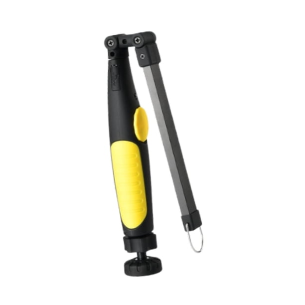 Luz de trabajo COB con linterna de gancho para reparación de automóviles en garajes y actividades al aire libre. Amarillo