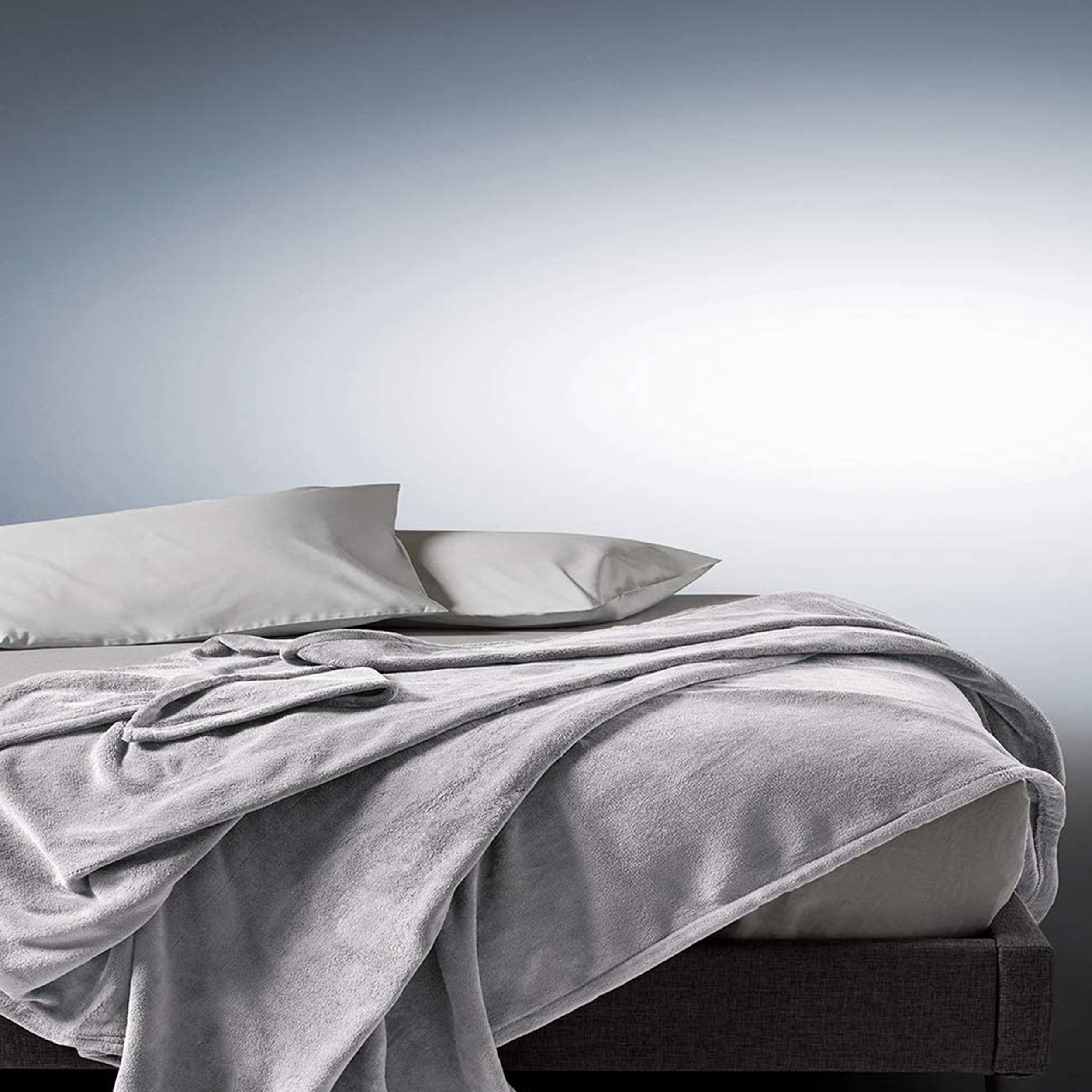 Sunbeam Premium Soft Electric Heated Queen Blanket in Brushed Nickel