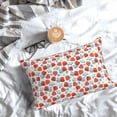 thumbnail image 5 of Yiaed Strawberries Print Brushed Microfiber Envelope Pillowcases, Standard,Envelope Closure Pillow Cases(No pillow core)-16"x24", 5 of 6