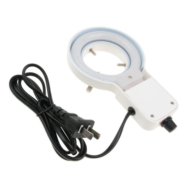 Iluminador ajustable de la fuente de luz de la lámpara del del brillo del LED para el microscopio Macarena Lámpara del anillo LED del microscopio