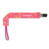 BooginHead Universal Pacifier Clip, Infant Toddler Boys and Girls, Pink Bubble