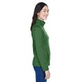thumbnail image 4 of Devon & Jones Ladies' Newbury MÃ©lange Fleece Quarter-Zip - DG798W, 4 of 4
