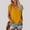 Orange, variant on Hauaitttt Women's Summer Fashion Casual V Neck Low Neckline Short Sleeved Solid Color Printed Loose T Shirt Top Womens Athletic Tee Shirts Loose Fit Athletic Tops for Women Womens Long Sleeve