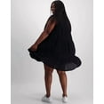 thumbnail image 2 of And Now This BLACK Women's Trendy Plus Size Tiered Swing Dress, 3X, 2 of 2