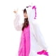 thumbnail image 4 of Pijama de unicornio rosa Kigurumi de dibujos animados, mono con capucha para mujer adulta, Animal, Halloween, Navidad, Panda, puntada, ropa de dormir de dinosaurio, 4 of 4