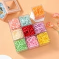 thumbnail image 3 of CSChome Râpe à Papier Raphia Résistante aux Couleurs Remplissage Raphia : Remplissage de Confettis Multicolore pour Emballage Cadeau, 3 of 7