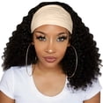 thumbnail image 5 of Ljudmp Women's Men's Extra Wide Headbands Soft Turban Twist Headband Stretchy Non Slip Workout Yoga Hair Band Beige, 5 of 5