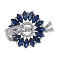 thumbnail image 2 of New Arrival Crystal Flower Art Deco Brooches For Women Fashion Costume Jewelry Dress Accessories, 2 of 6