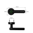 thumbnail image 4 of Door Lock, Fingerprint Door Lock Door Lock Electronic Lock Password Door Lock Smart Anti Theft Latches Split Wireless Door Handle Lock ,Easy to Install, 4 of 6