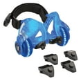 thumbnail image 4 of Razor Jetts DLX Heel Wheels with Sparks - Neon Blue, Skate Shoes with Wheels for Kids Ages 9+ and Riders Up to 176 lbs, 4 of 8