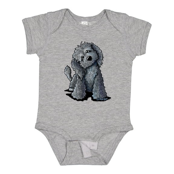 Inktastic Curious Black Doodle Boys or Girls Baby Bodysuit