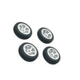 thumbnail image 1 of VONKY 4pcs RC Car Wheel Rim Tire Modification Parts For 1/28 Wltoys K969 RC Wheel Rim Tire RC Car Vehicle silver 1Set, 1 of 6