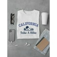 thumbnail image 3 of California, Take A Hike T-Shirt Men -Image by Shutterstock, Male Large, 3 of 4