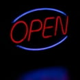 thumbnail image 5 of Northlight LED Open Neon Lighted Wall Sign - 17.75" - Red and Blue, 5 of 8