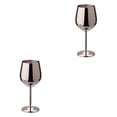 thumbnail image 2 of Wosthever Copa de vino de acero inoxidable de 500ml, vaso de una sola capa para bebidas, copa de cóctel de champán, doméstico para Type2 NO2, 2 of 6