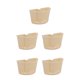 thumbnail image 3 of Estante de fregadero Cateissary 1 pieza cesta de plástico reutilizable desagüe suministro de cocina, 3 of 6