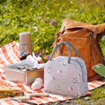 thumbnail image 4 of HLONK Liquidation! Sac à Lunch Bento Isolé Boîte à Lunch pour Femmes avec Poche avant Sac Isolé Réutilisable Boîte à Lunch pour Hommes Travail Pique-Nique Sac à Lunch Isolé Multicolore, 4 of 4