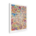 thumbnail image 2 of Trademark Fine Art 'Nashville Tennessee City Map Color' Canvas Art by Michael Tompsett, 2 of 4