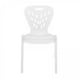 thumbnail image 1 of 2x1/10 Escala Moderna Sala De Estar Silla De Plástico Modelos Muebles Blanco Hugo Sillas BJD de casa de muñecas en miniatura, 1 of 10