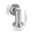 thumbnail image 3 of 2026 Heavy Duty Door Stopper No Drill Catch Holder For Bottom Of Interior Doors To Keep Open Securely And Safely, 3 of 6