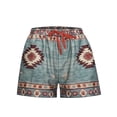 thumbnail image 4 of LEEYNEER Plus Size Shorts  Womens Athletic Shorts  Women Solid Color Casual Summer High Waist Shorts  Comfy Beach Shorts  Yoga Pants  Cycling Sport Shorts Blue S, 4 of 4