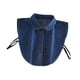 thumbnail image 2 of Cuello falso de mezclilla Salvador Azul profundo, 2 of 9