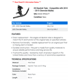 thumbnail image 2 of Oil Dipstick Tube - Compatible with 2010 - 2014 Chevy Malibu 2011 2012 2013, 2 of 2