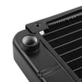 thumbnail image 4 of Computer CPU Aluminum 10 Pipes Water Cooling Heat Exchanger Radiator 120mm Black, 4 of 5