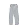 thumbnail image 3 of Shadoumai Girls Casual Pants Long Trousers Soft Elastic Waistband Breathable Material Children Bottoms For School Play Outdoor Daily Wear,Girl Uniform Pants 11-12 Years, 3 of 8