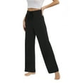 thumbnail image 3 of Womens Yoga Sweatpants Wide Leg Lounge Pajamas Pants Comfy Drawstring Workout Pants, 3 of 6