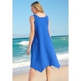 thumbnail image 2 of Swim 365 Women's Plus Size Brrr° Cooling Sharktail Cover Up, 2 of 3