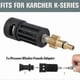 thumbnail image 1 of 1/4' Pressure Washer Conversion Adaptor For Karcher K-series Female To Parkside, 1 of 4